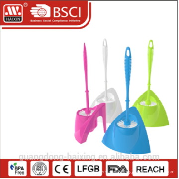 Haixing 2013 high quality colorful cleaning toilet brush WITH BASE